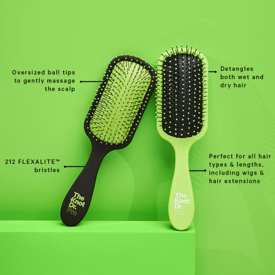 The Knot Dr. - Spazzola The Pro Hairbrush Colore Pomelo Green